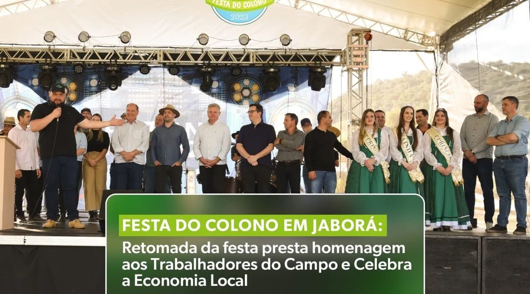 Festa Do Colono Em Jabor